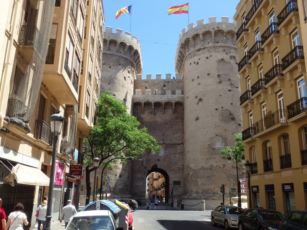 The Torres de Quart (Towers of Quart Street, aka Court Gate.